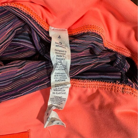 Lululemon Inspire Tight II Space Dye Twist Naval Blue 4 - Picture 7 of 11